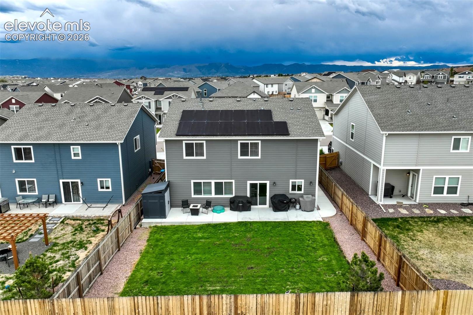 Solar panels will be paid off by the seller at closing