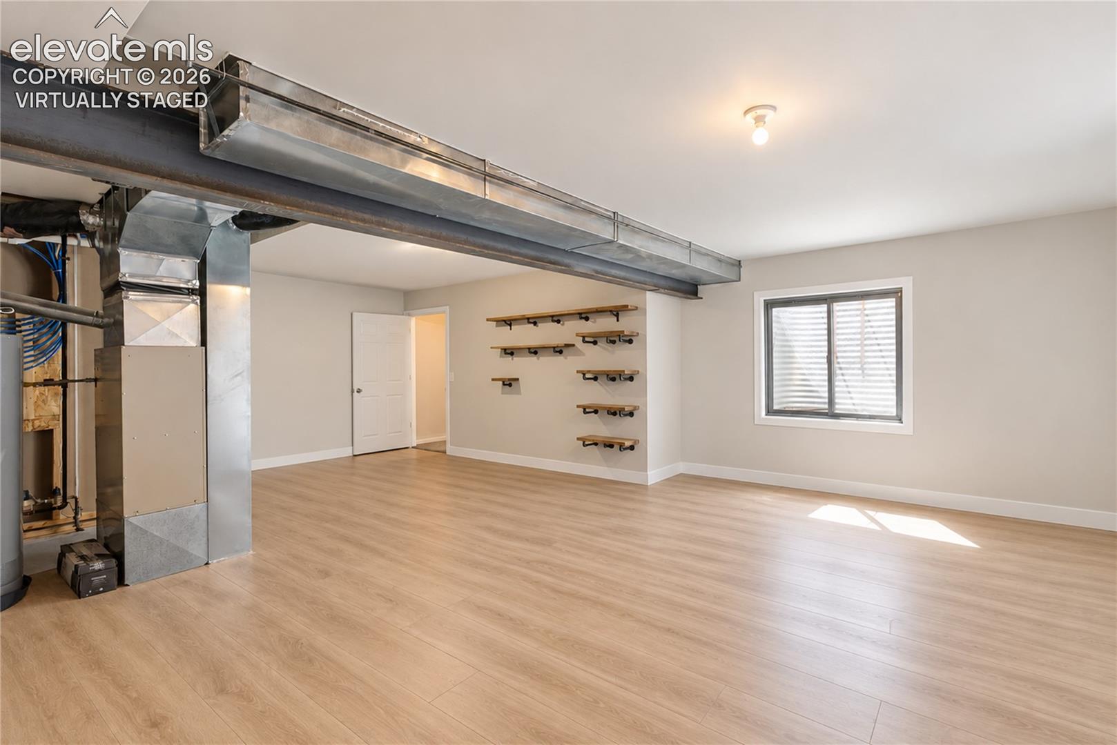 Virtually staged floors. Basement can be finished for added equity, could be another family room. Currently can be work out, game area, and storage.  