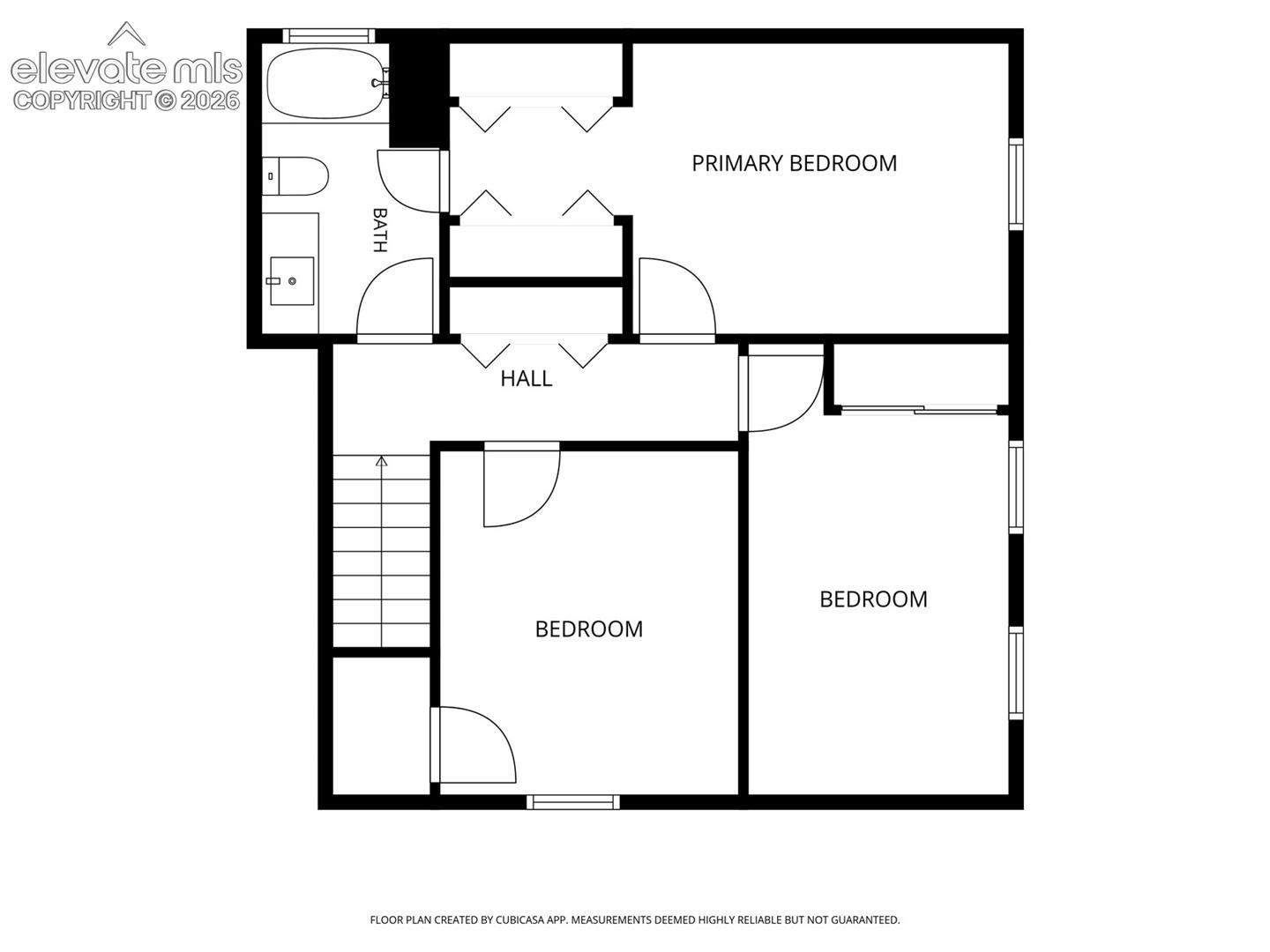Upstairs Floor Plan