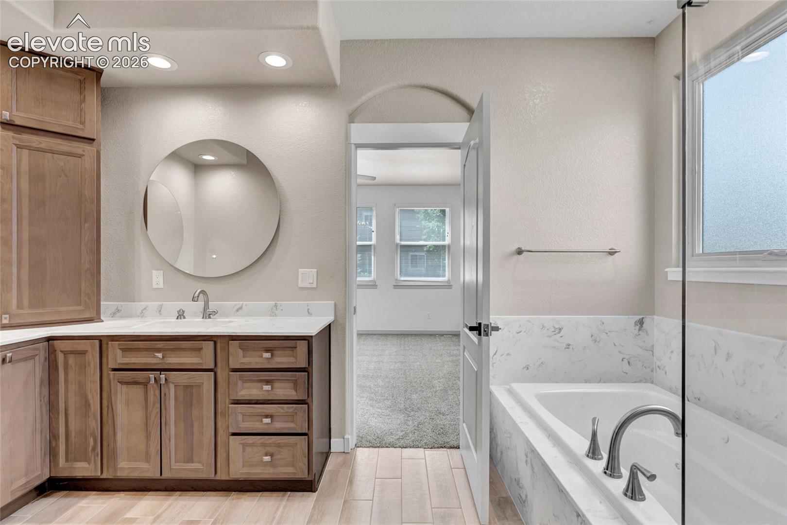 Primary Bath with Heated floor