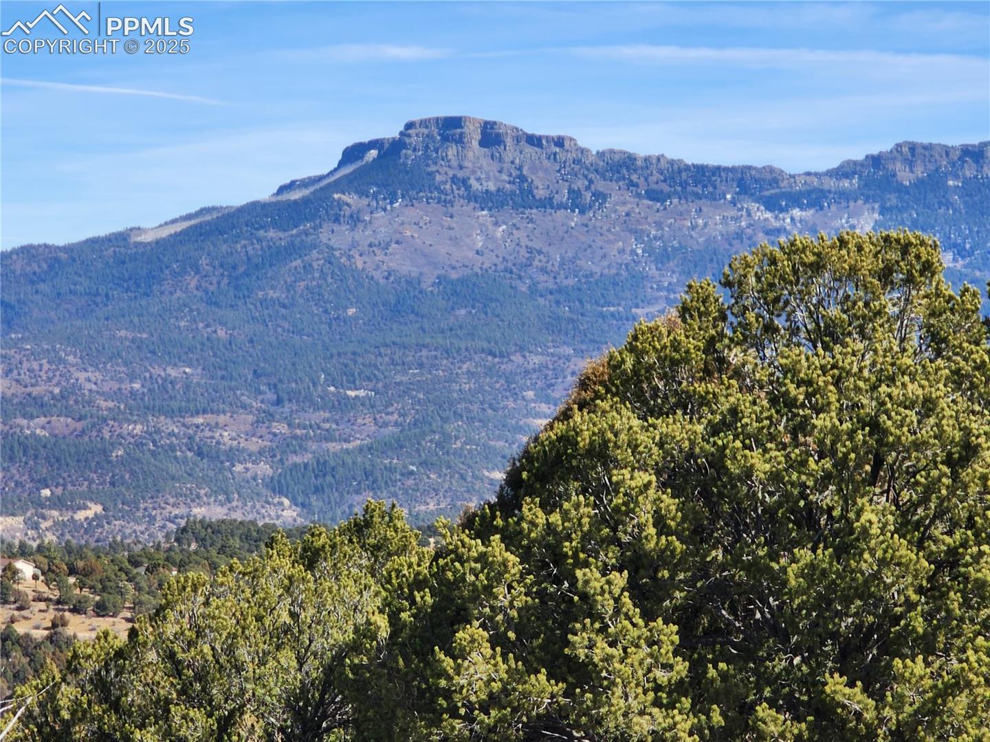 View of mountain backdrop