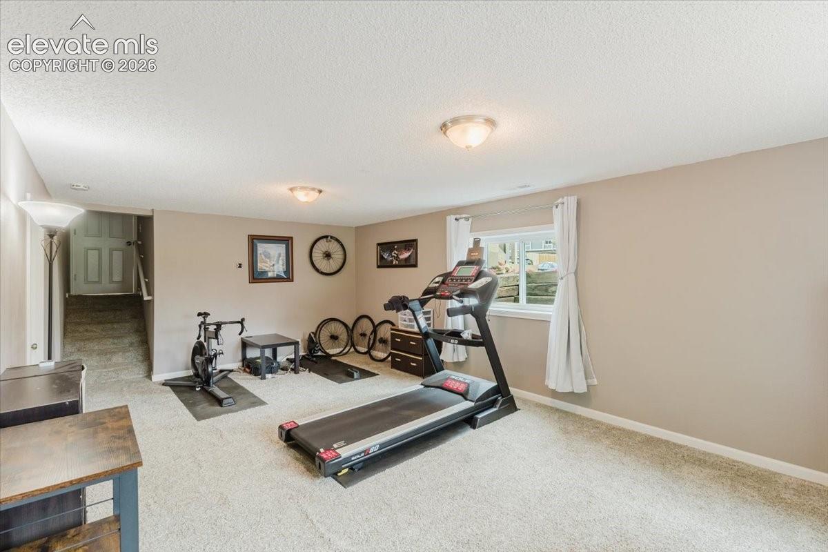 Basement family room