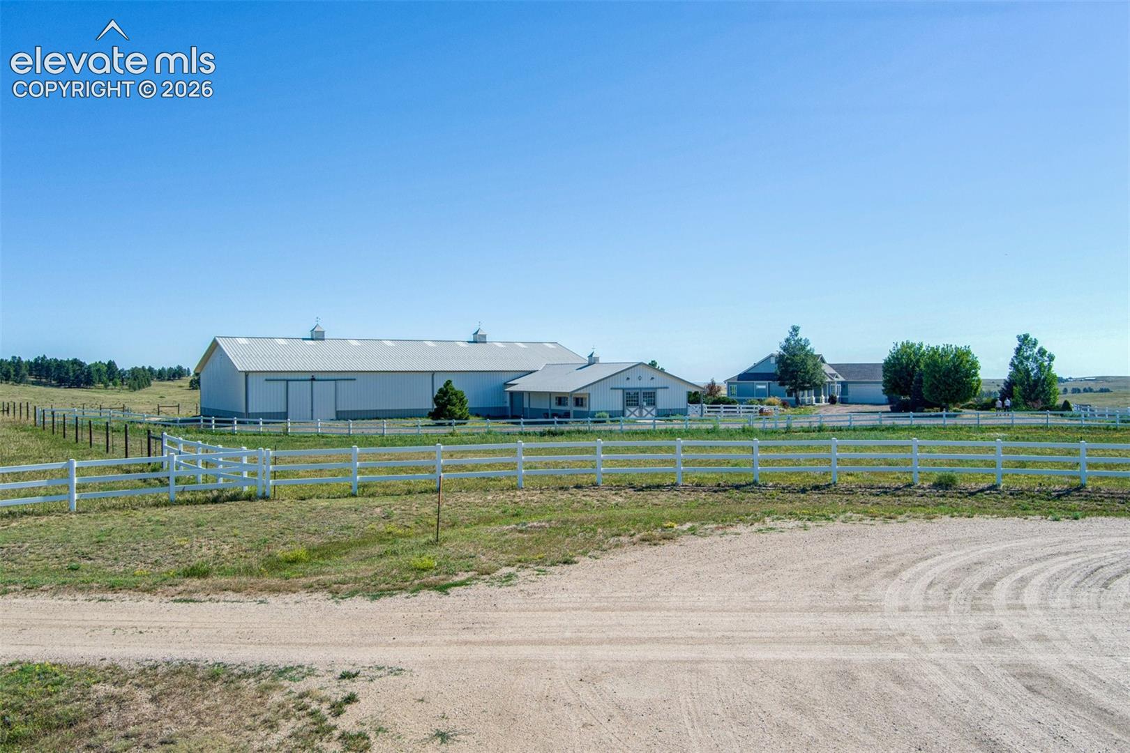 Four Pastures, 3 or 4 stall Barn, Indoor Arena, Caretakers Quarters In Barn