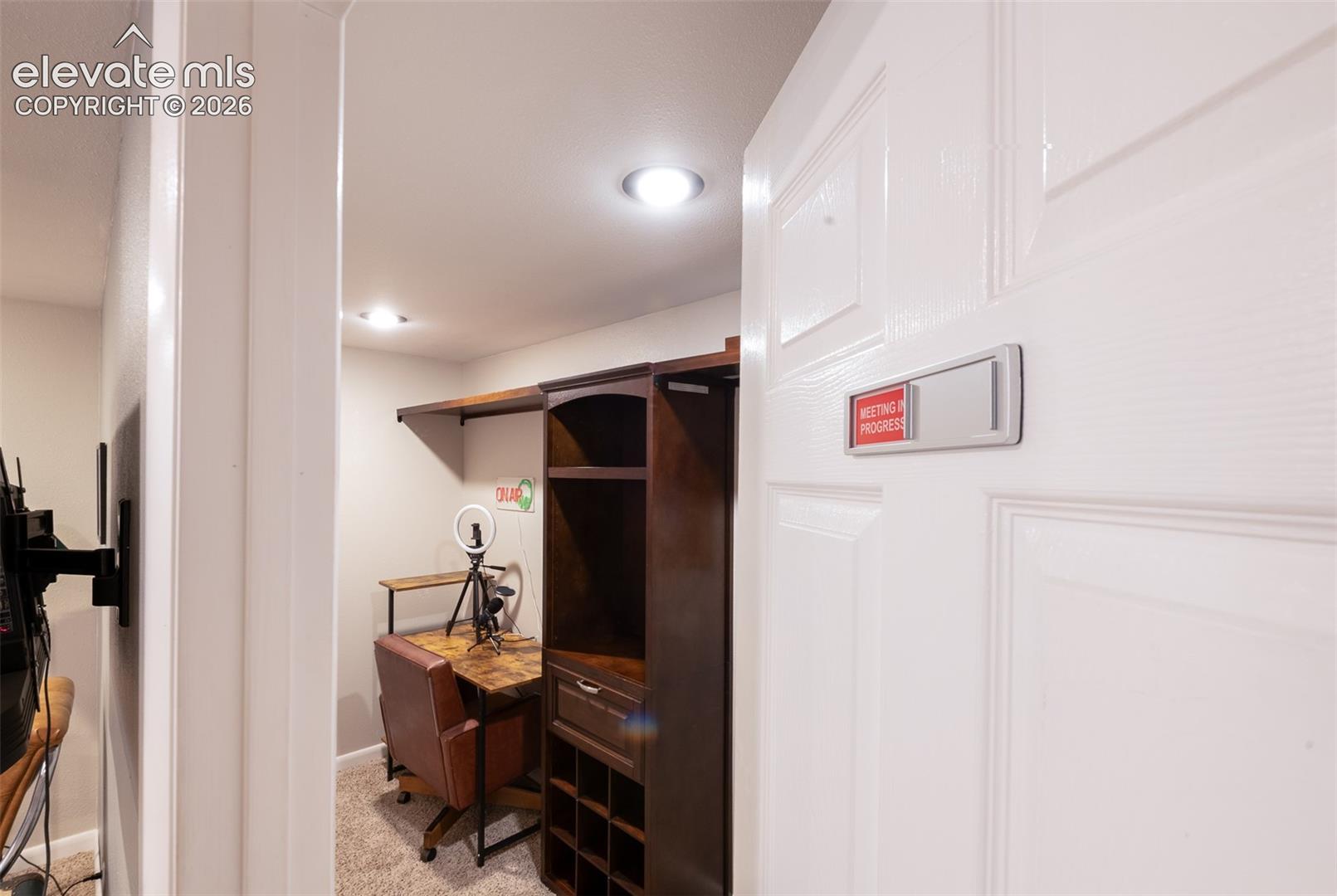 Recording studio or extra storage