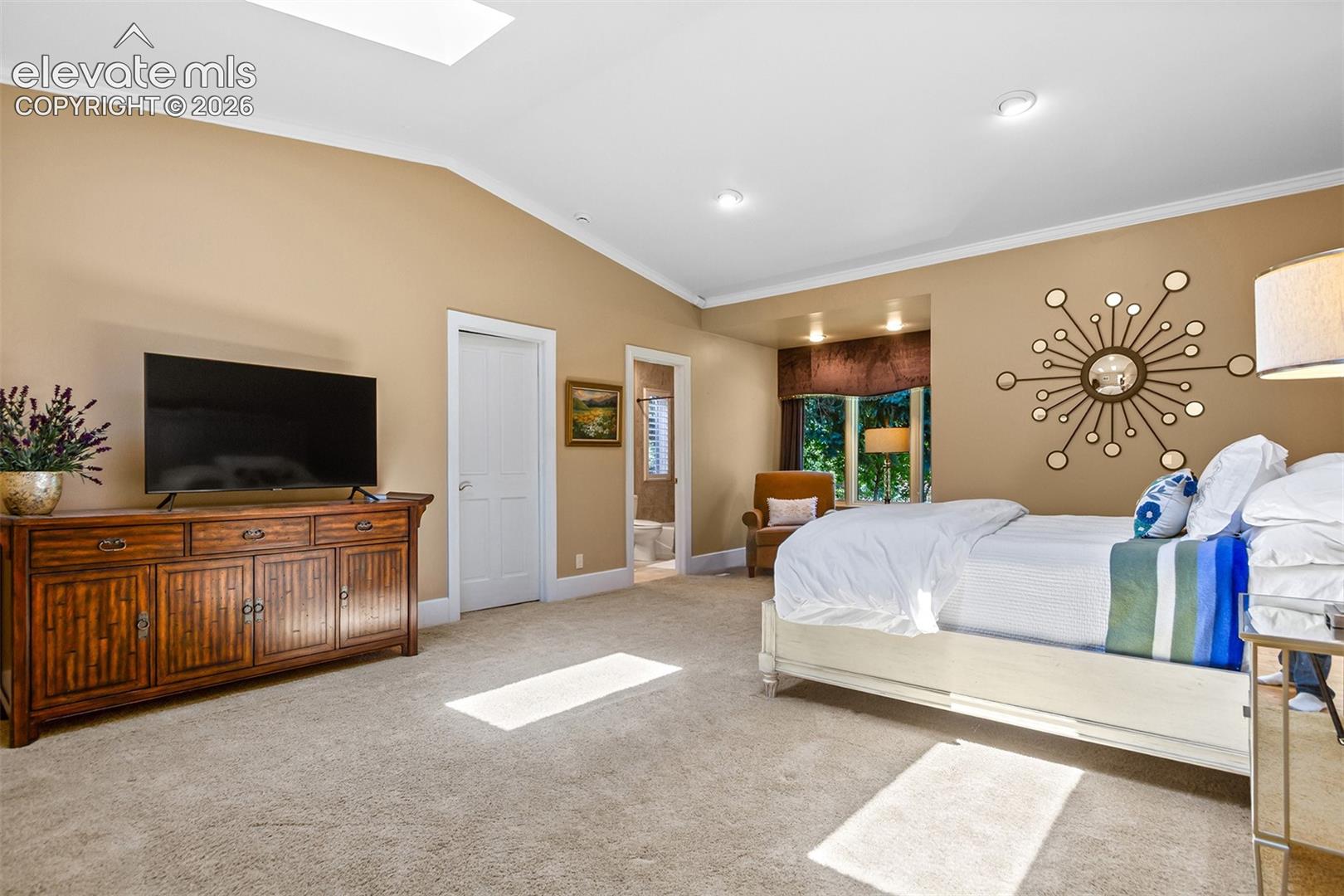 #4 on main floor, en suite, vaulted ceilings.