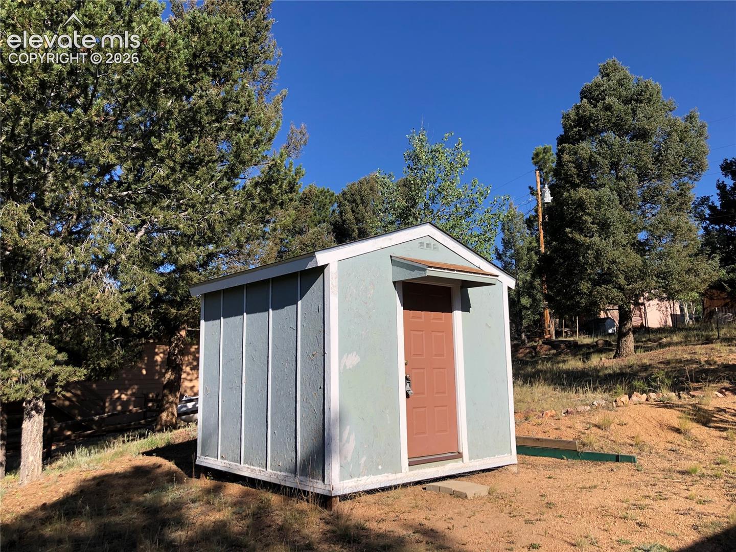 Storage Shed Included