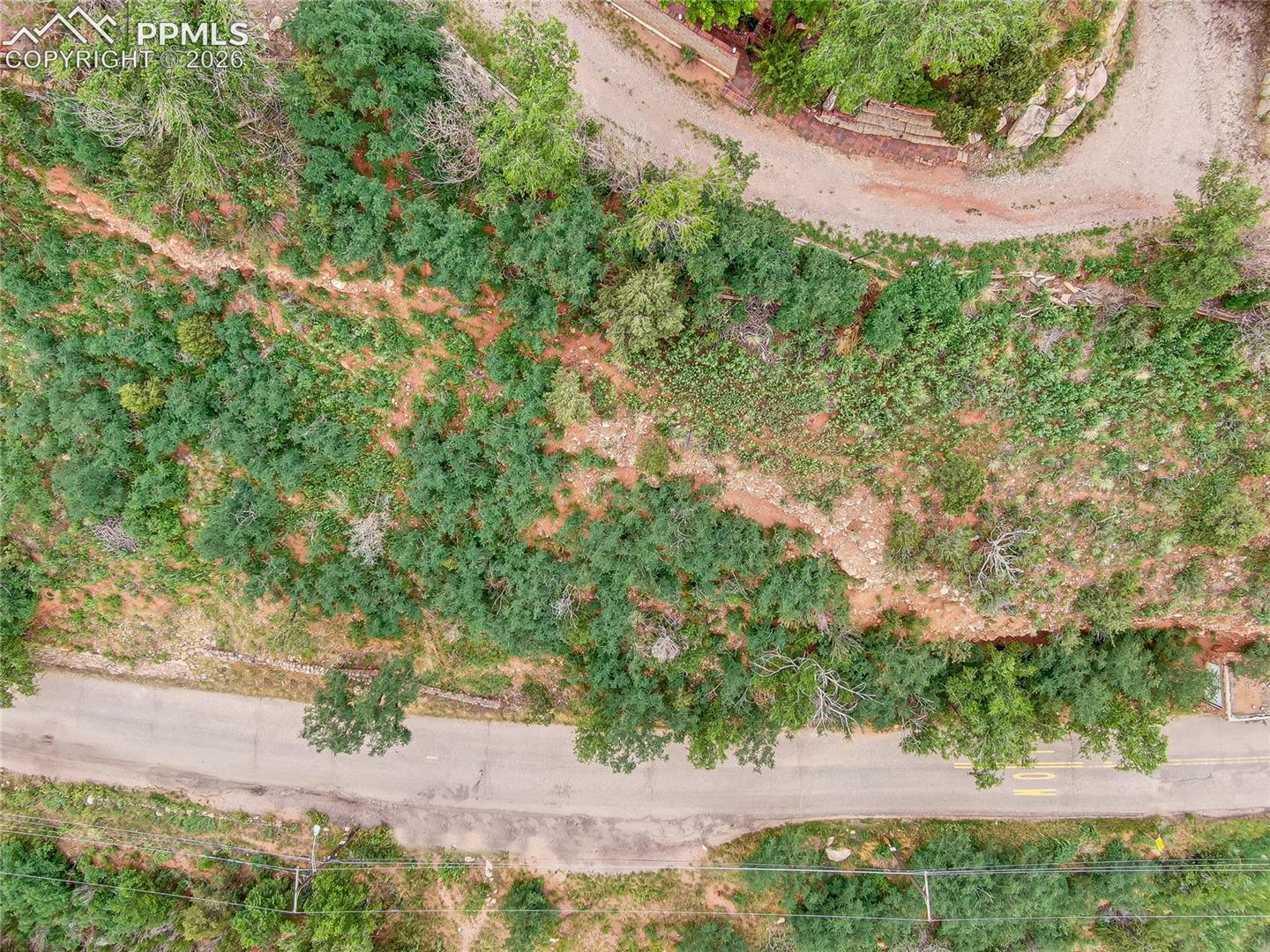View of lot and road