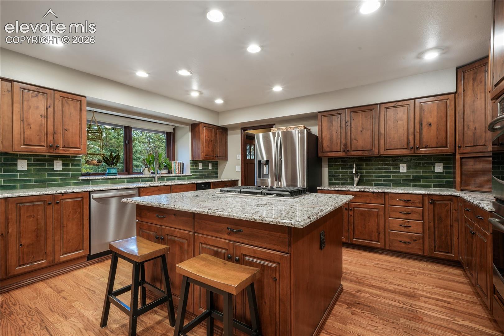 Stylish backsplash
