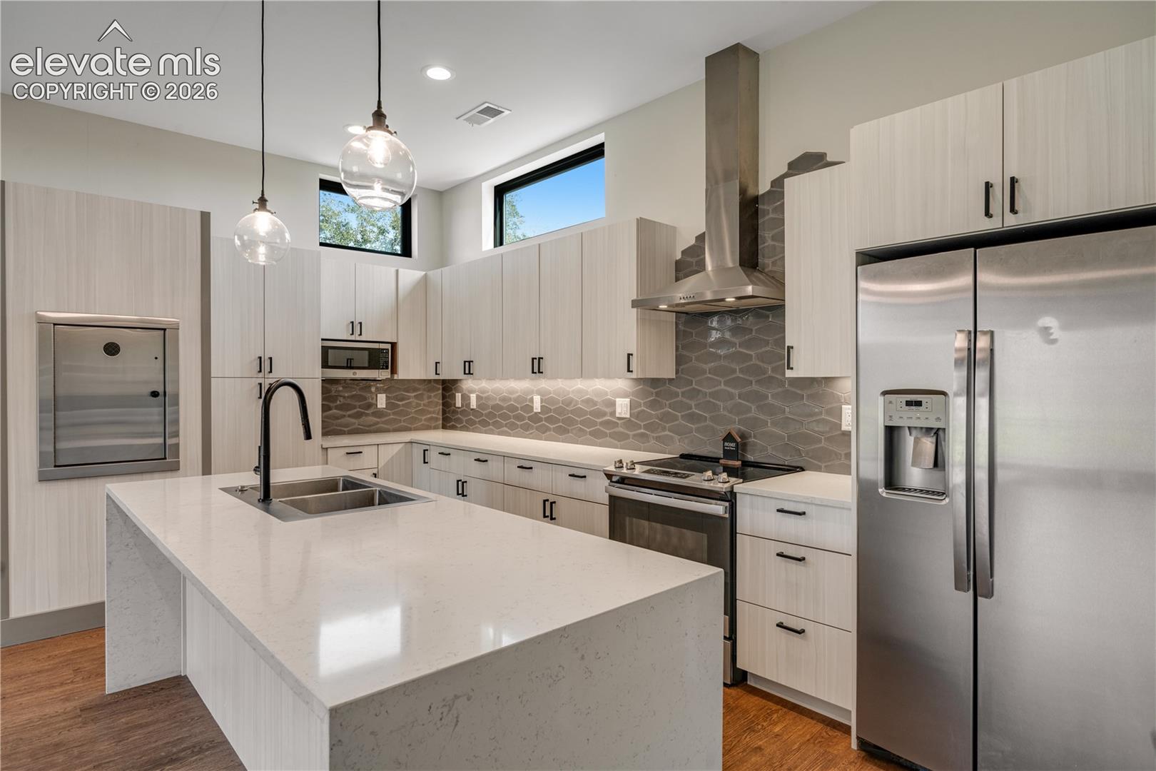 Kitchen with Granite Countertops 