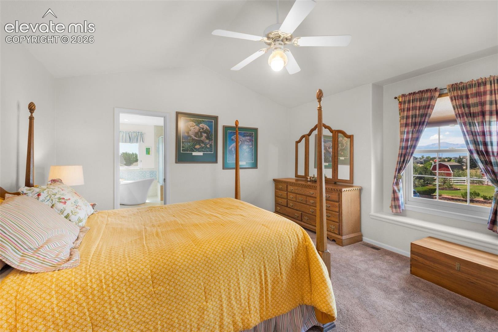Primary Suite With Mountain Views