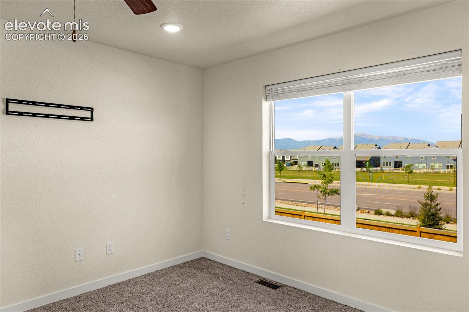 Pikes Peak views from masterbedroom