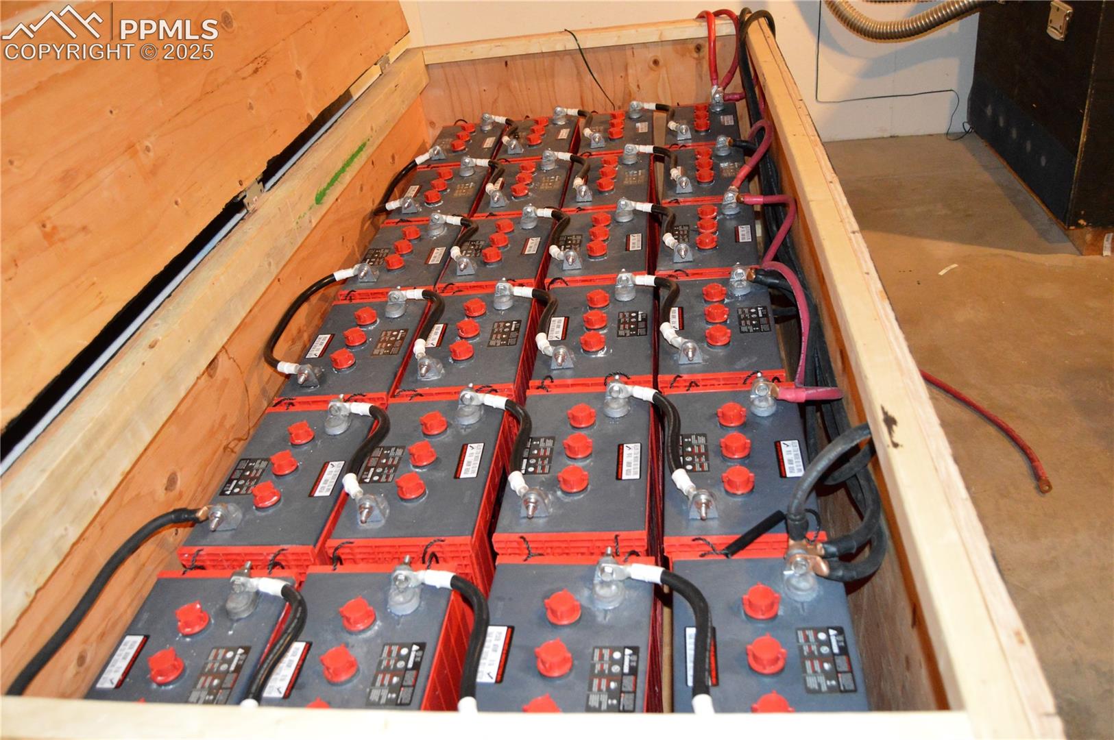 Battery Bank in unfinished basement
