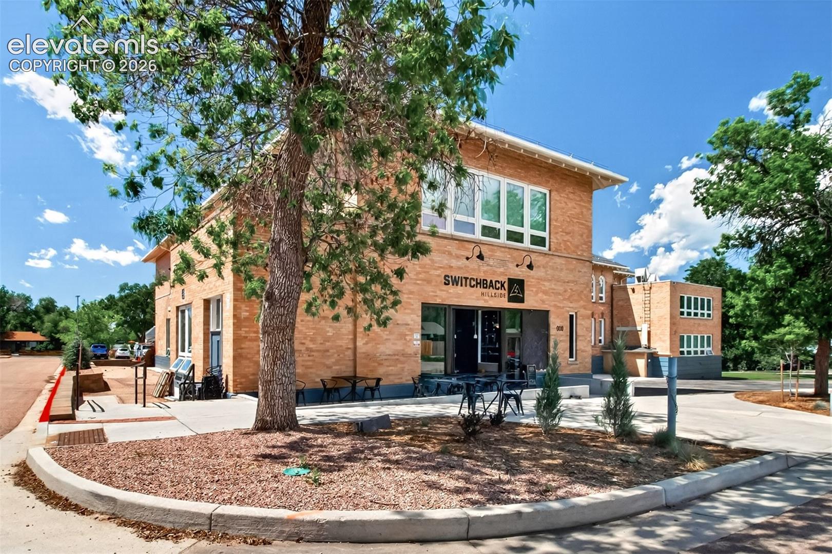 Neighborhood coffee bar just a block up the street