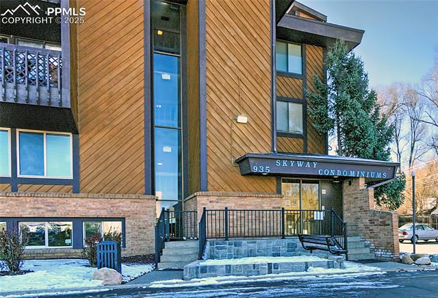 Guest parking is located just across from this main entrance. 