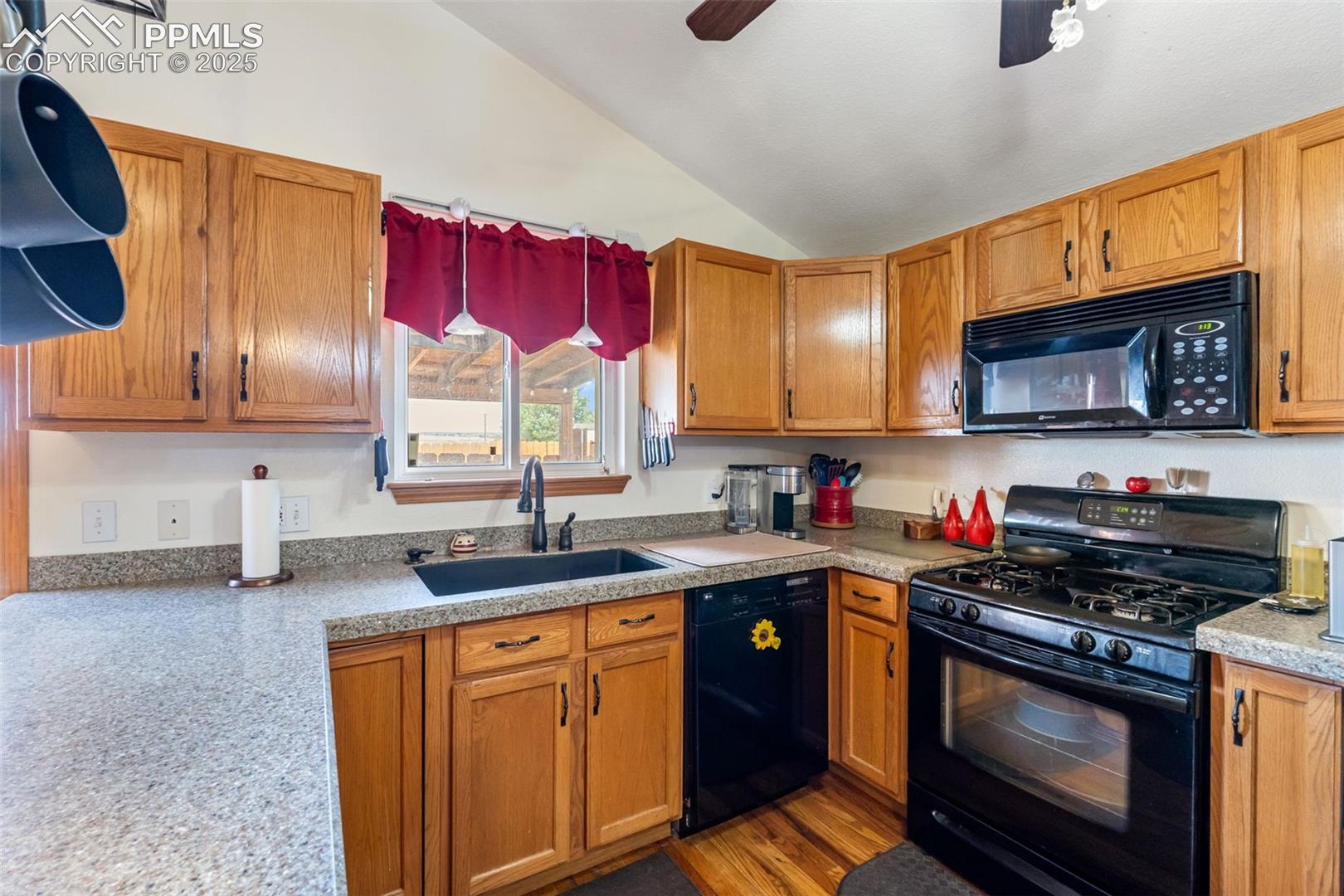 Functional layout with abundant cabinet space