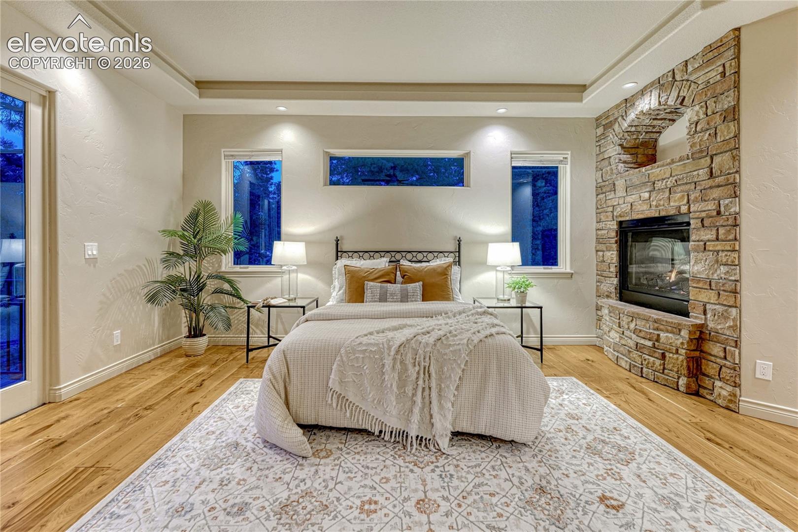 Fall asleep next to a warm fire on a cool evening! 