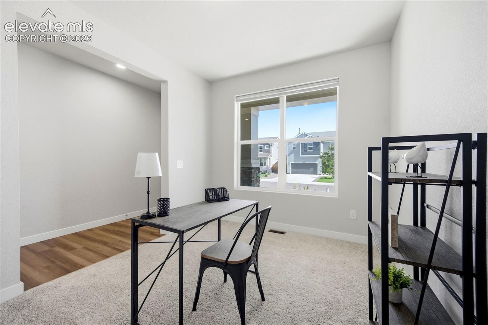 Flex space can be an office, formal dining, sitting room, or converted into a bedroom