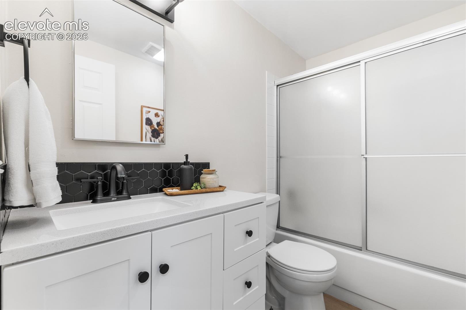 Full bath on the main level