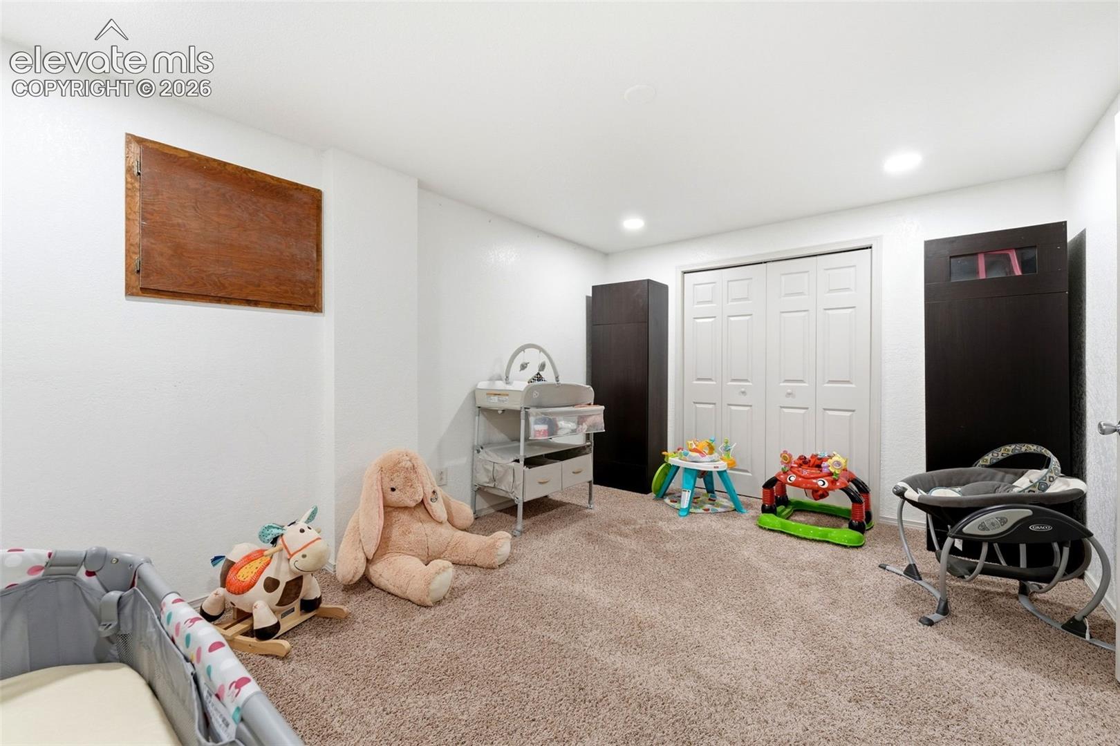 Basement bedroom/ play room