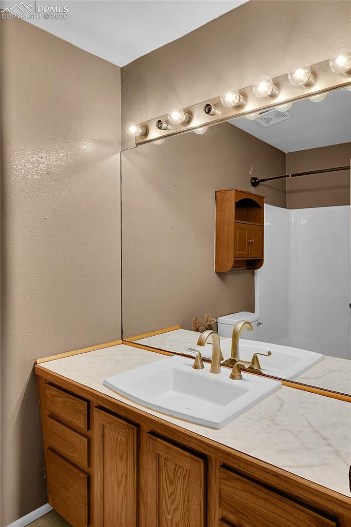 Main level bathroom