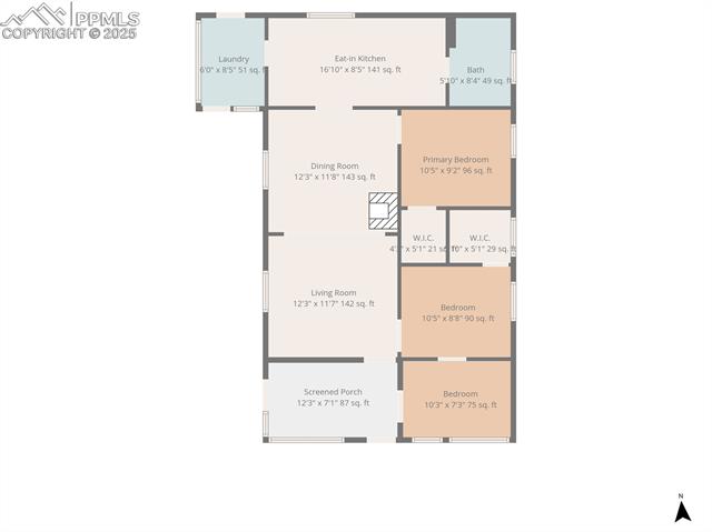 View of home floor plan