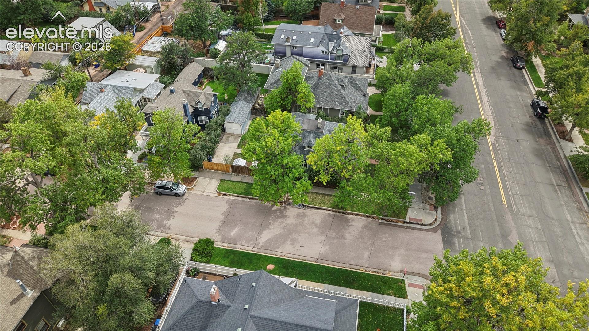 Aerial View of the corner 