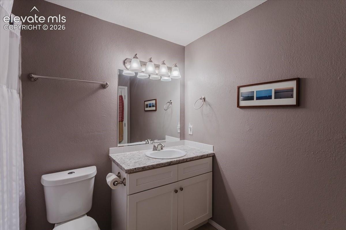 Upstairs hall bathroom