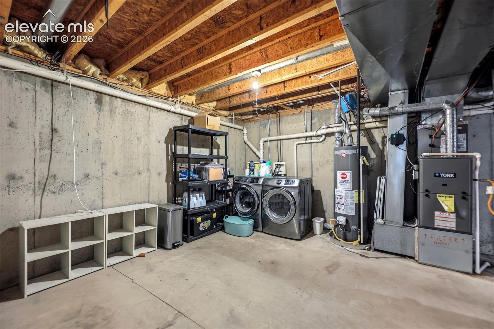 Laundry/Utility Room in Basement