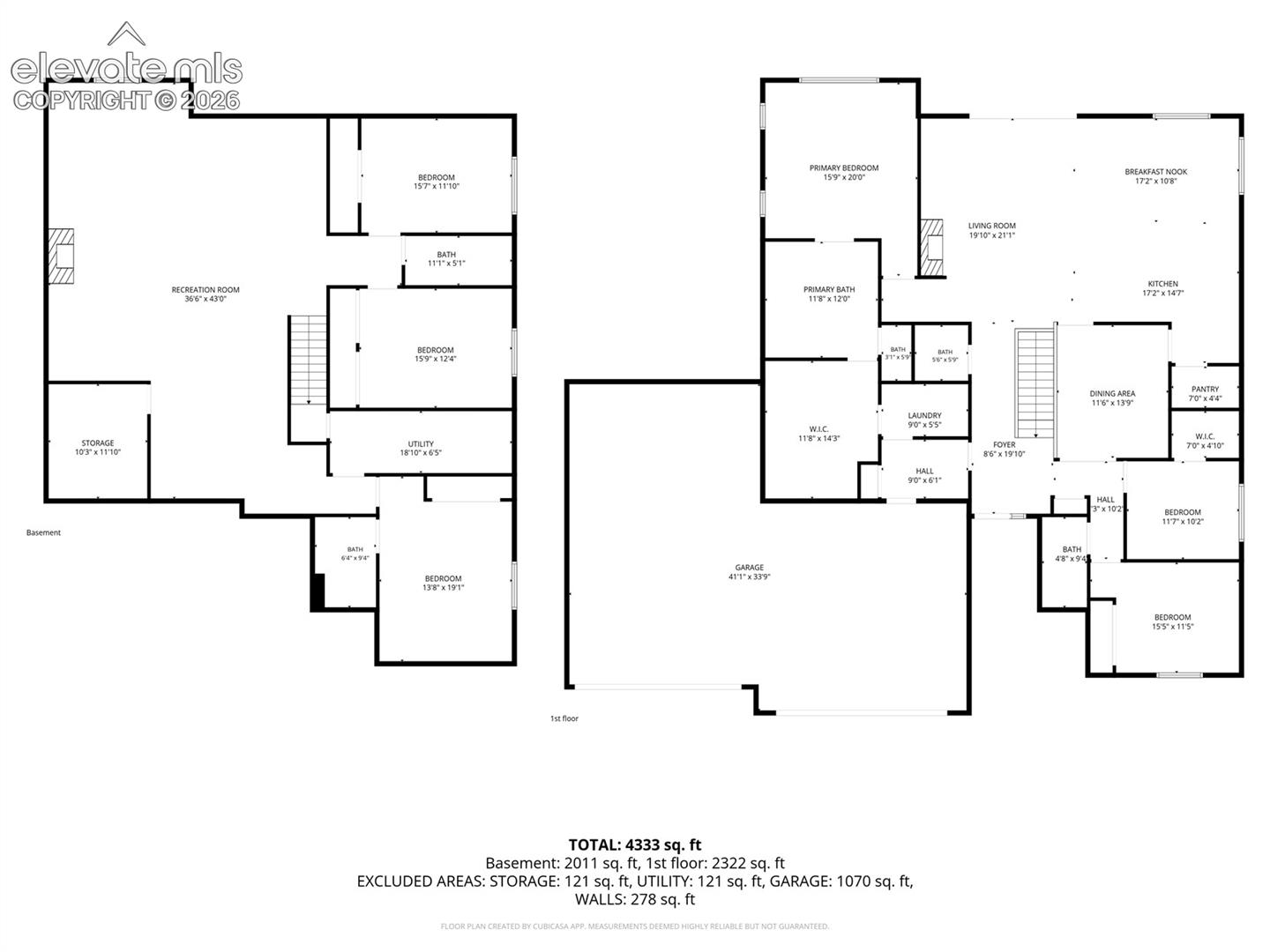 THOUGHTFULLY DESIGNED FOR ELEVATED LIVING — The home's blueprint reveals a beautifully considered floor plan where generous living spaces, effortless flow & exceptional functionality come together to create a home designed for both sophisticated entertaining & comfortable everyday living.