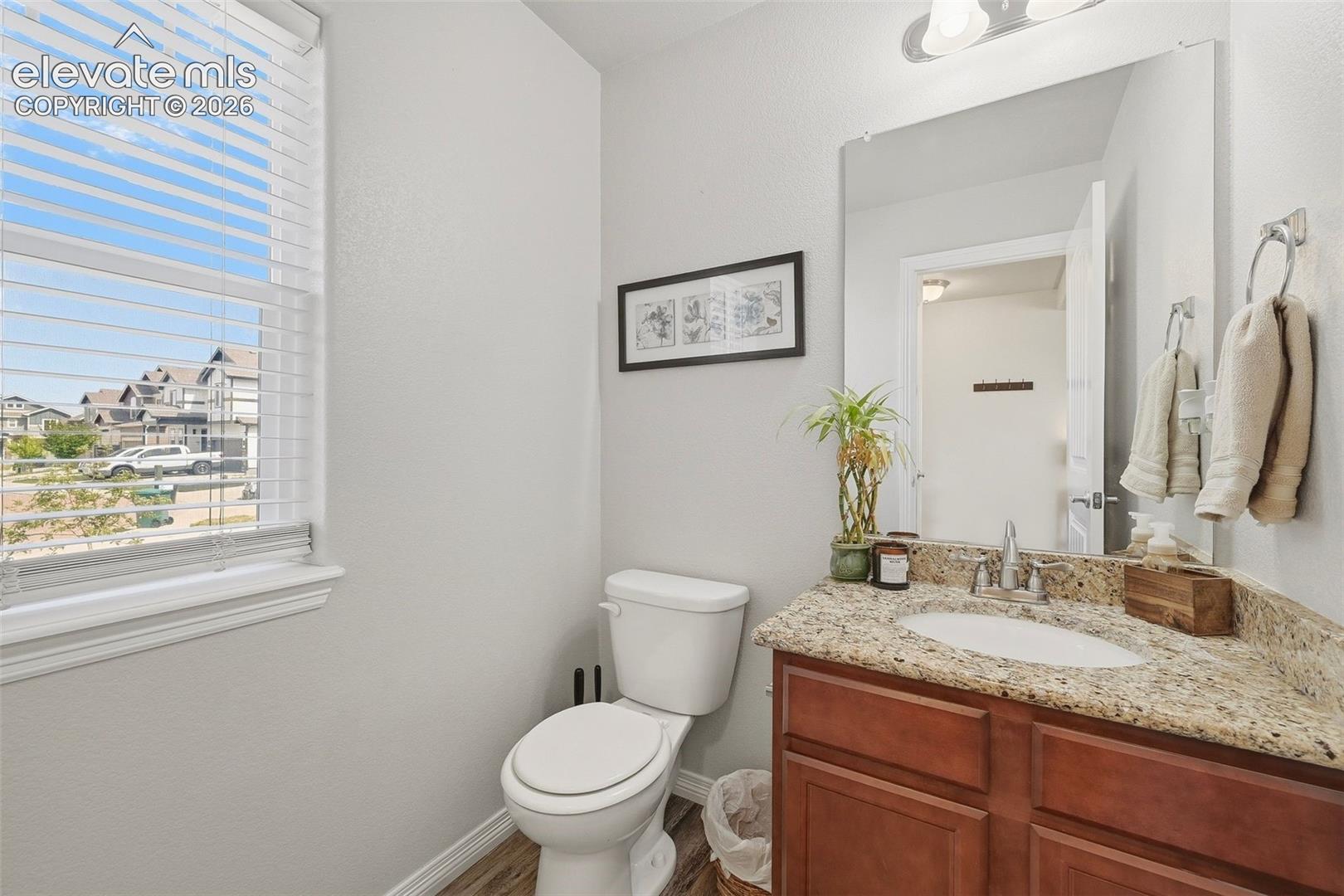 Half bathroom on main floor