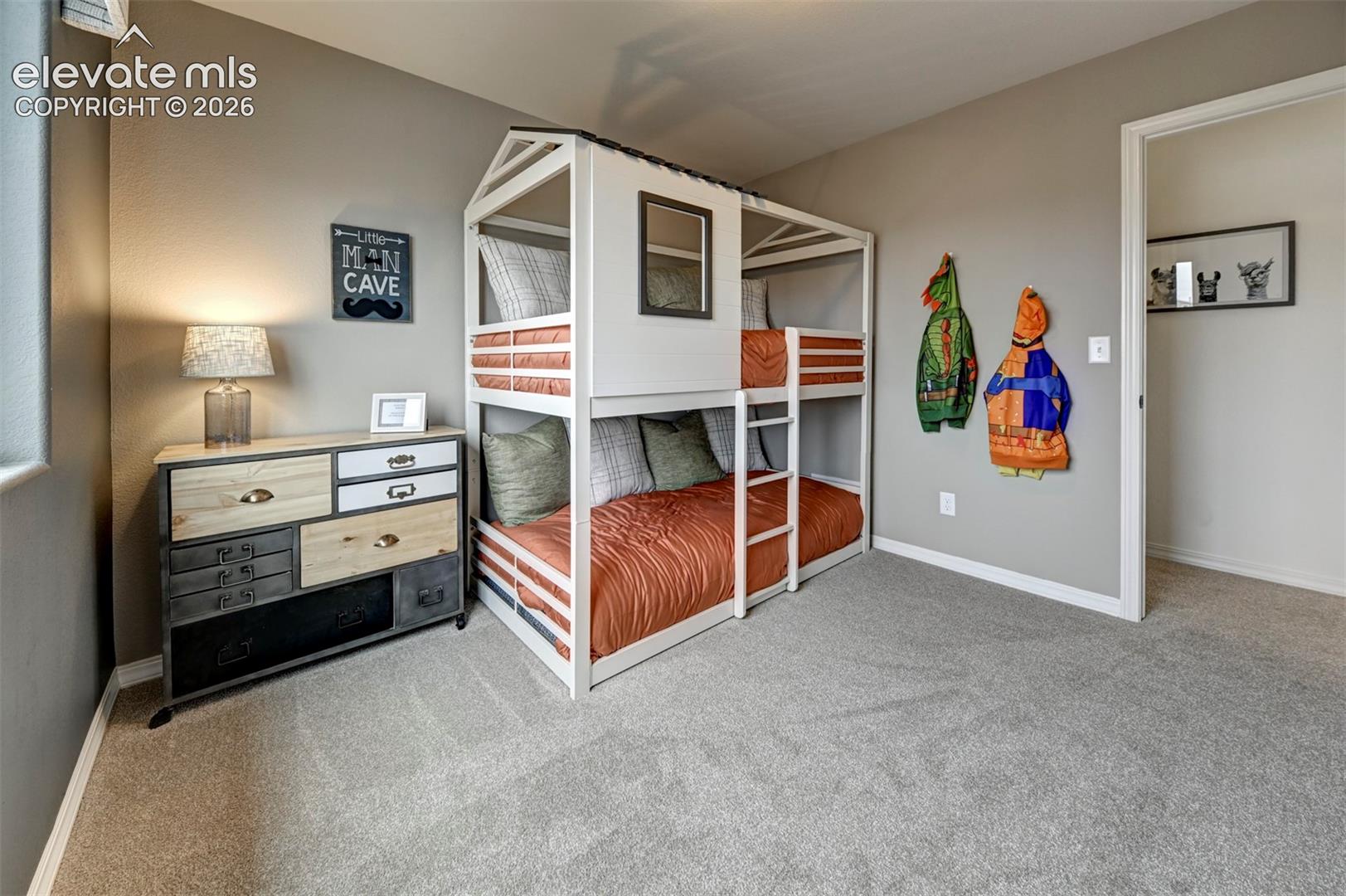 *photo of previous model home of the same floorplan*