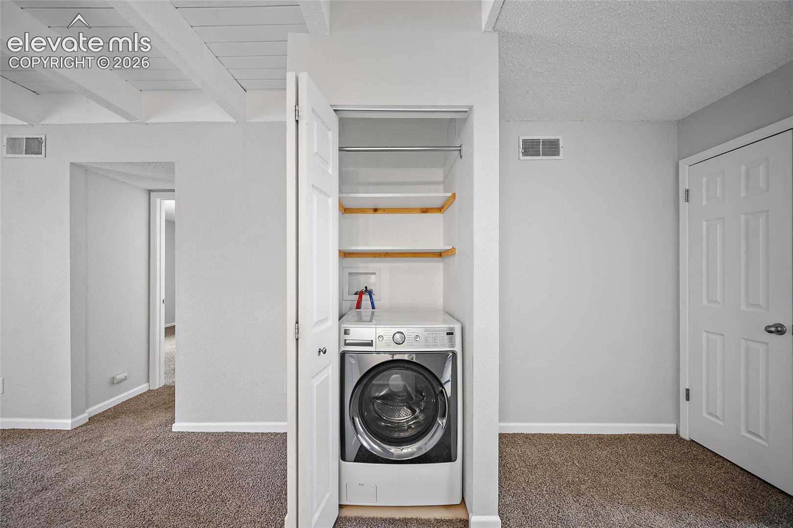 Washer and dryer combo. 