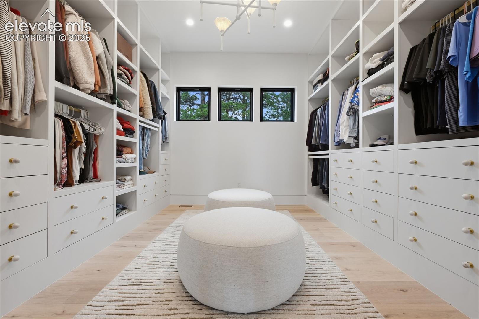 Master bedroom closet
