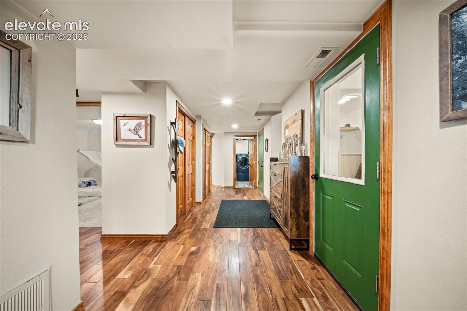 Welcoming entryway leading into the heart of the home.
