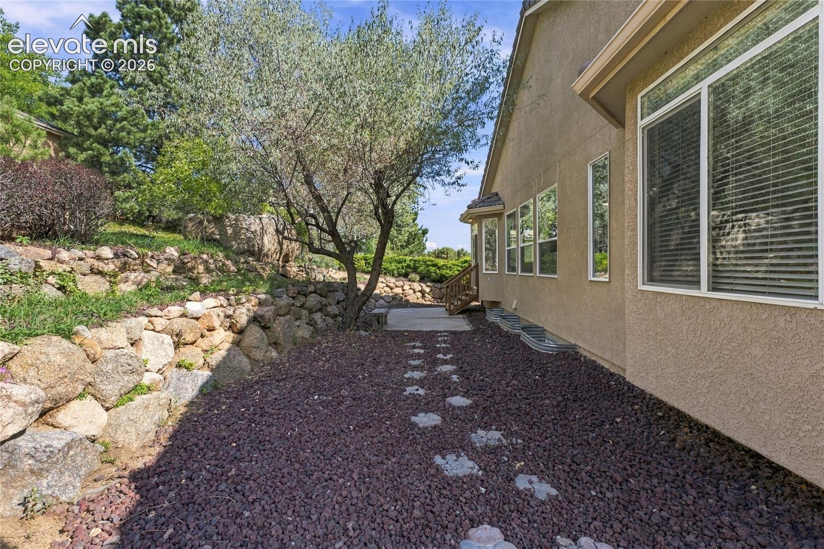 low maintenance shady backyard