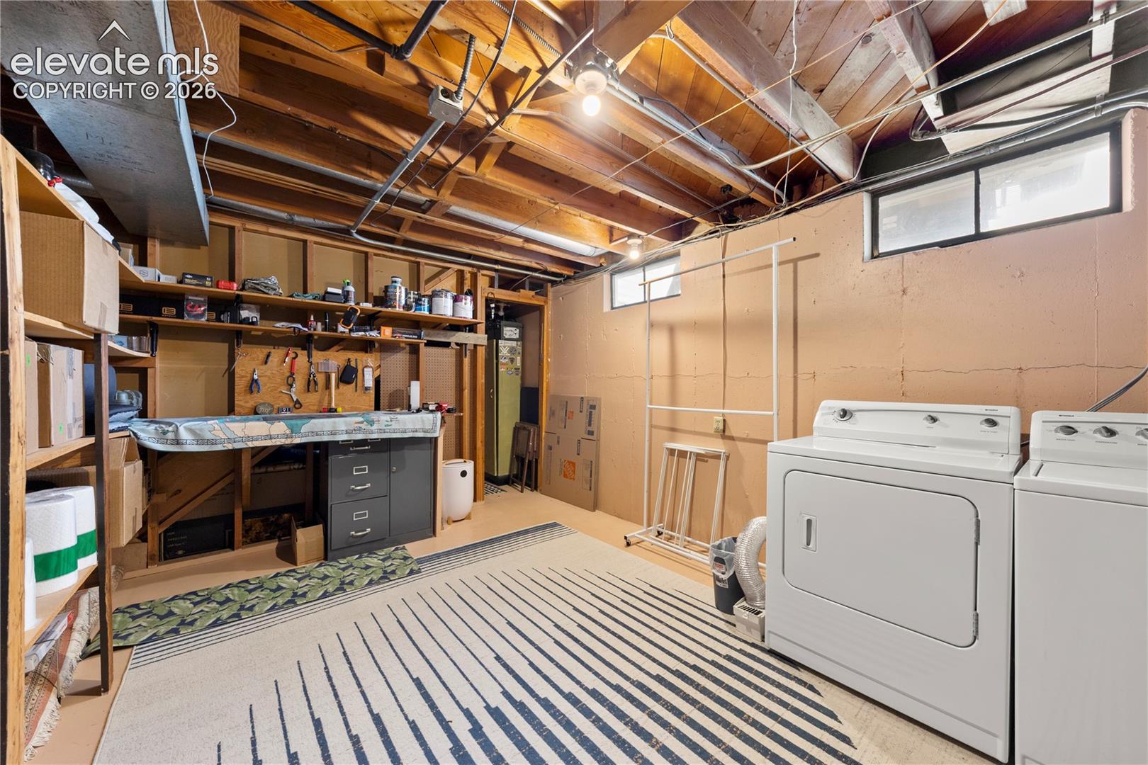 Utility/Laundry Space in Basement