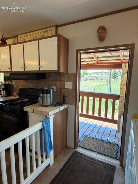 Walk out to the covered patio