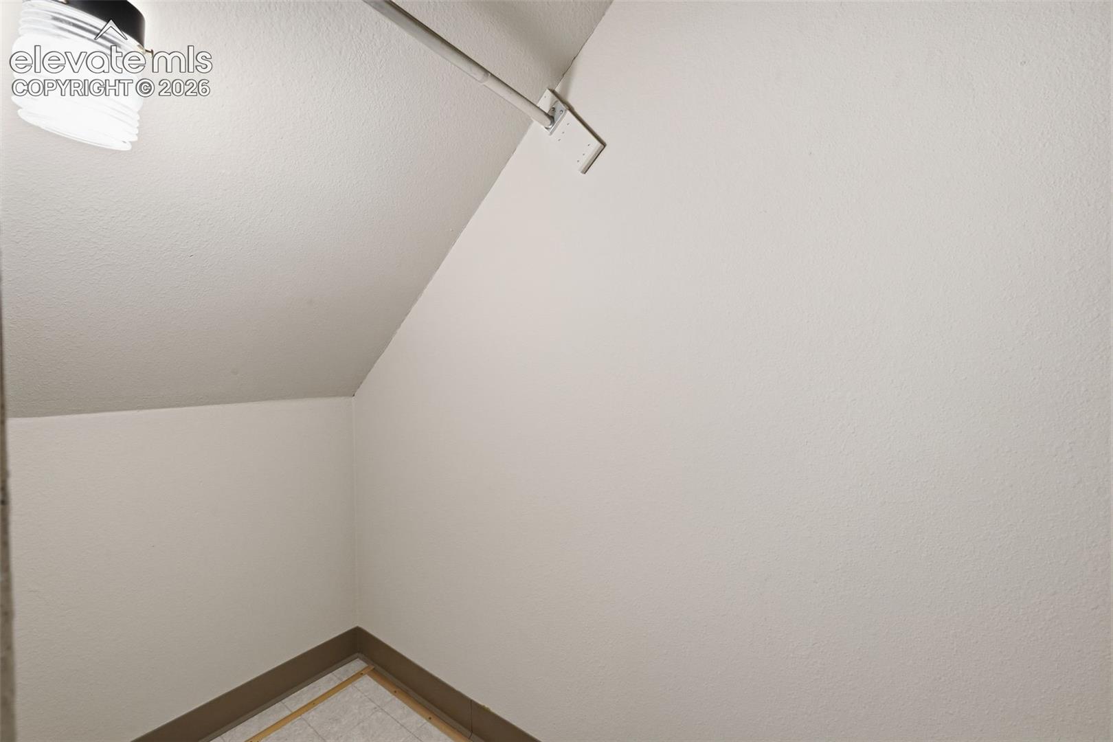 Under stairs storage closet