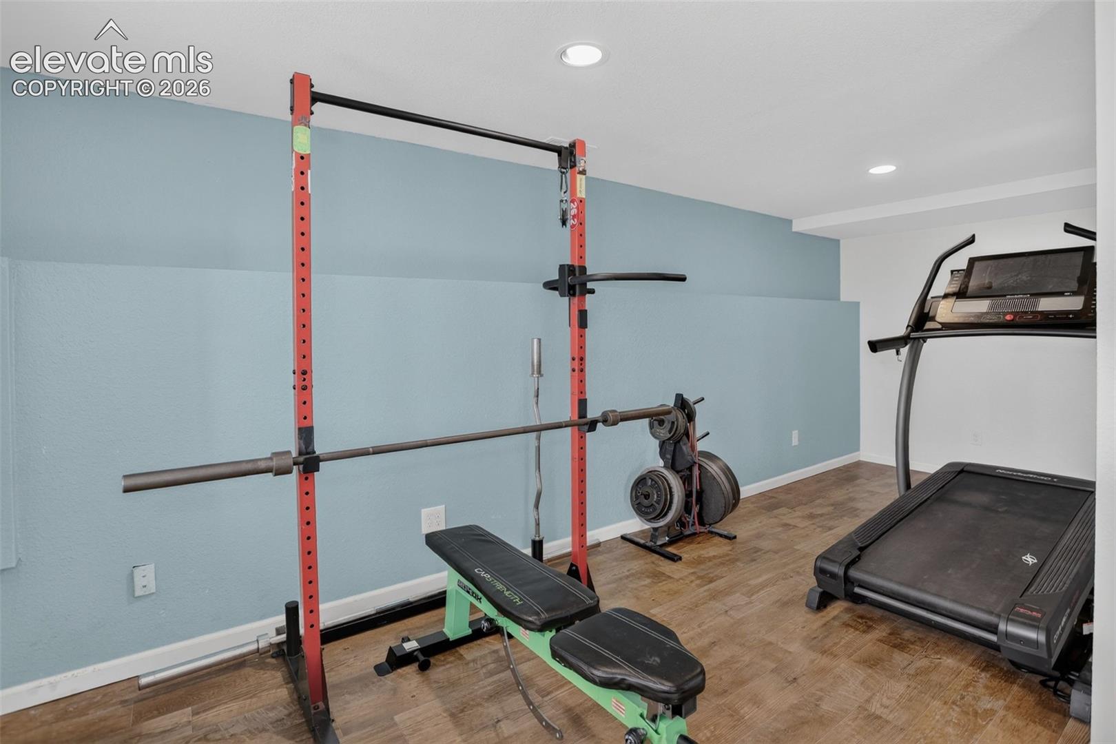 This additional space is ideal for a gym, office or study.  Make is what works for you.