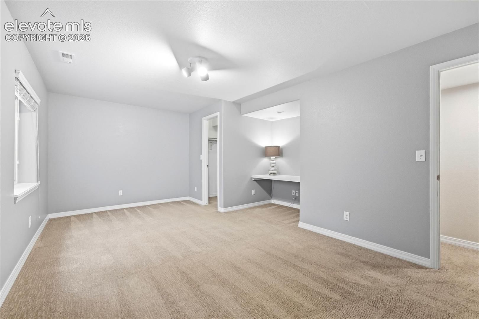 Bedroom 4 in Basement features Walk In Closet