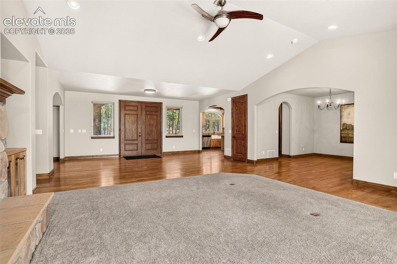 Dining room on the right