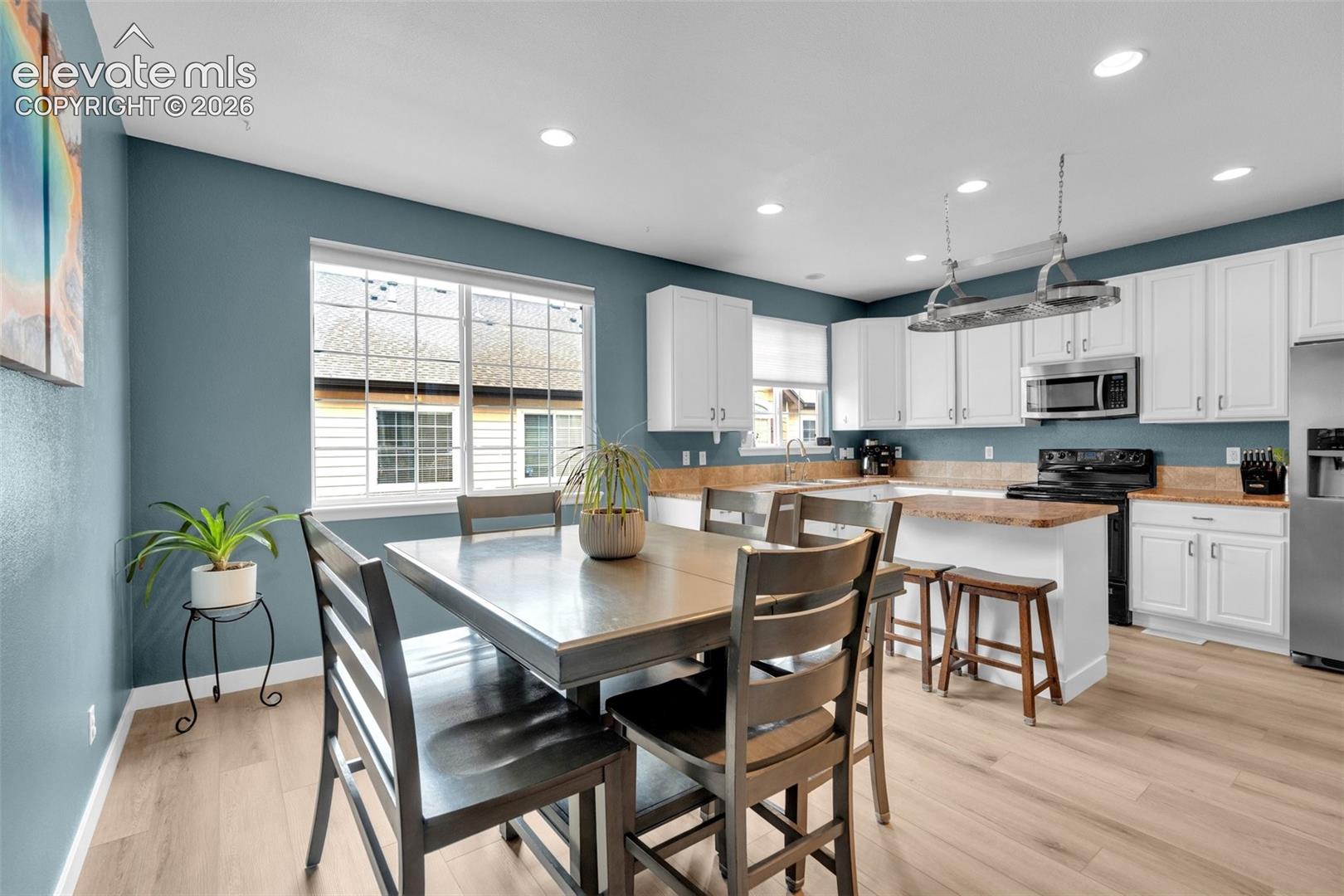 Dining Area and Kitchen