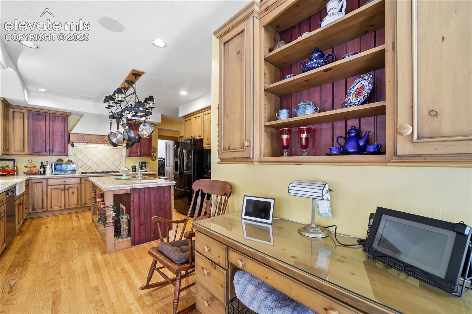 Computer nook, butler pantry desk