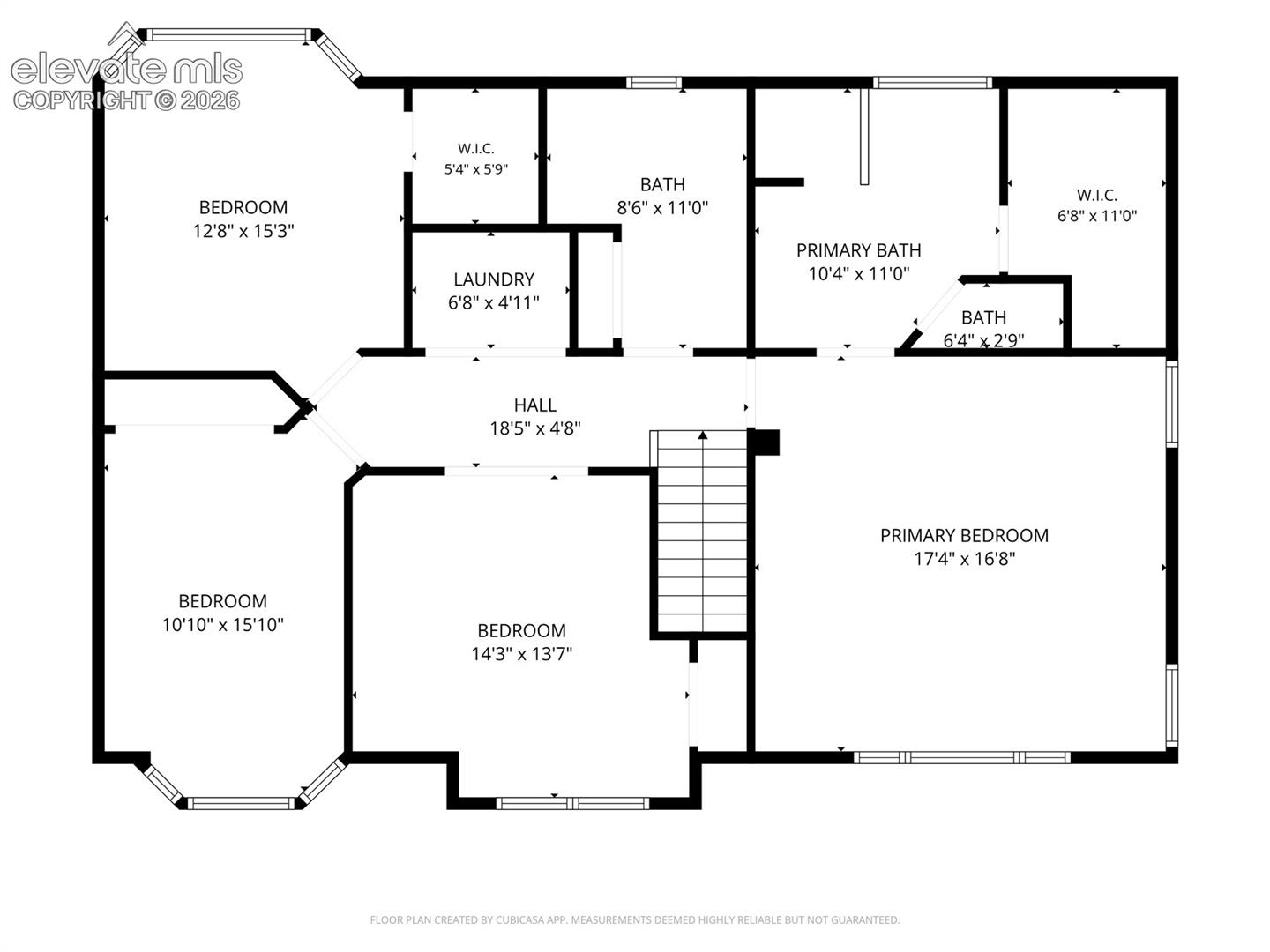 Upstairs Floor Plan