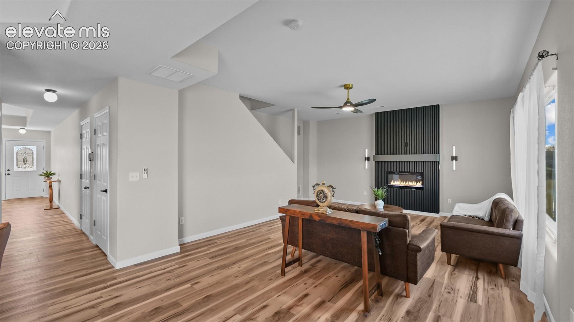 Brand new electric fireplace