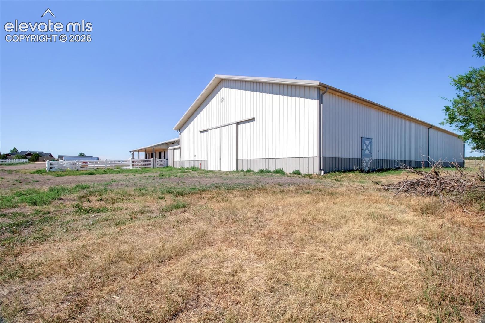 "Morton" Arena and Barn