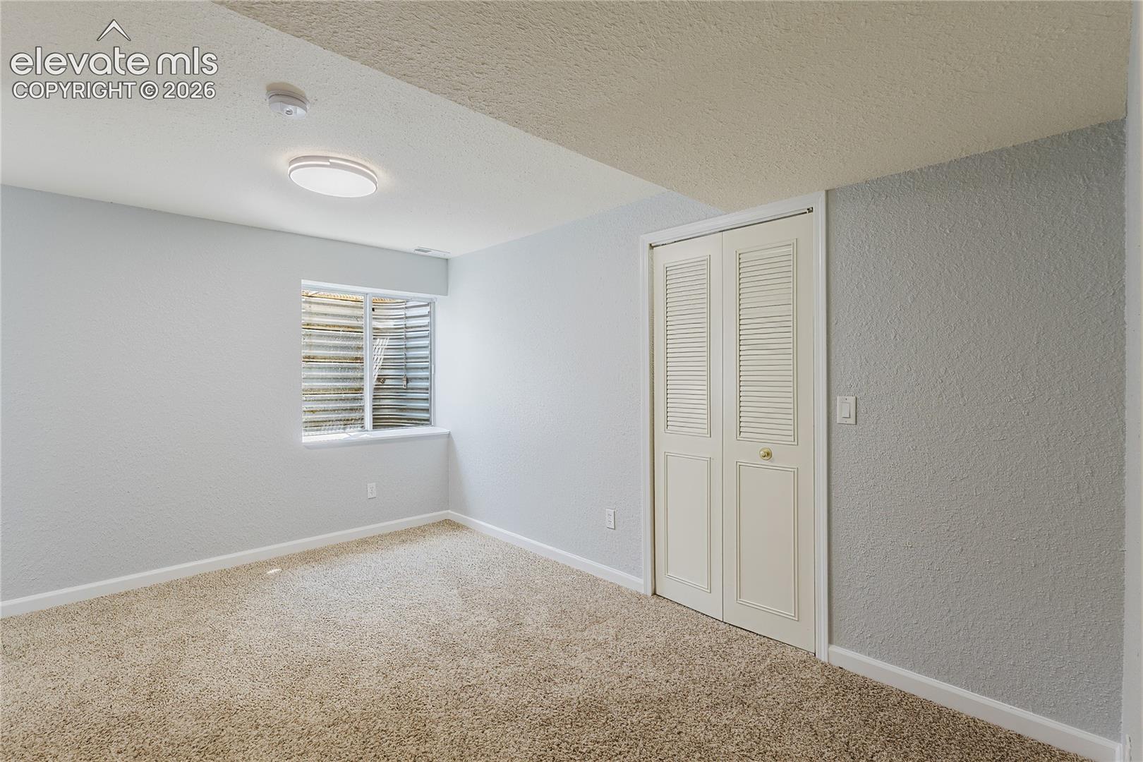 Basement bedroom