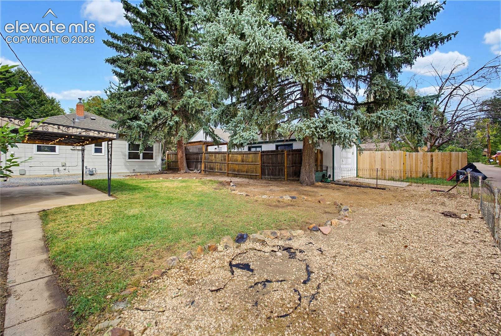 Large yard!
