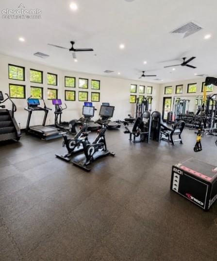 Fitness area in the Community Center