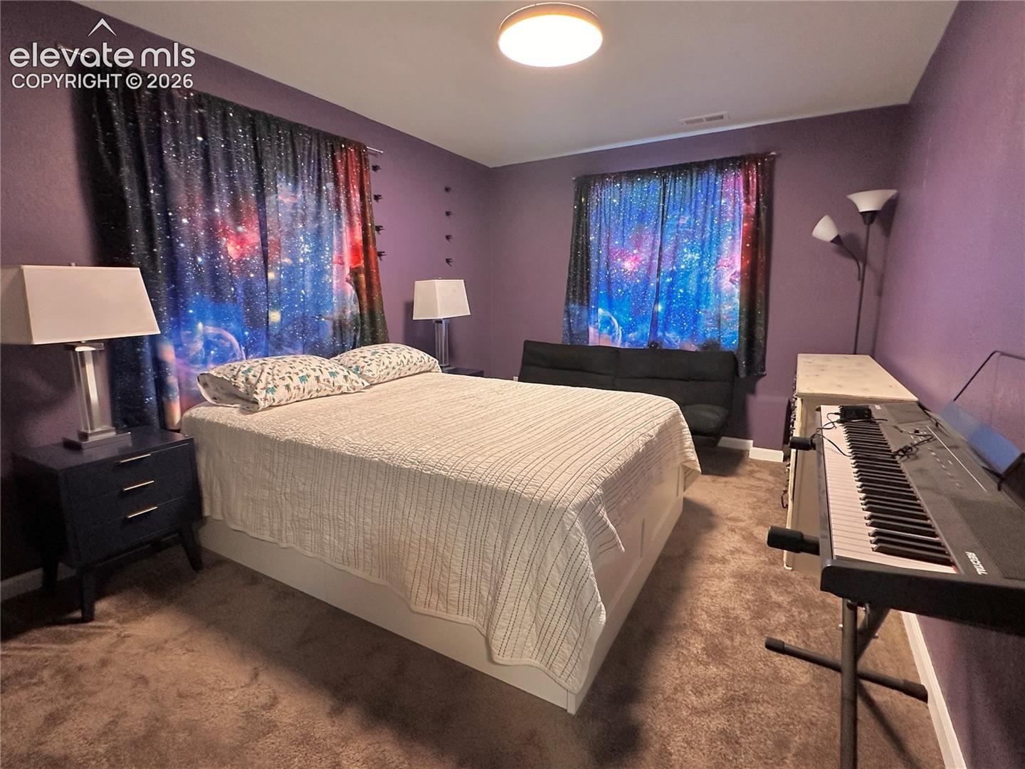 Bedroom in basement